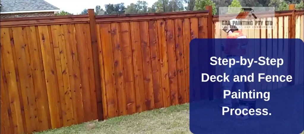  Deck and Fence Painting Process